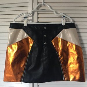 ASOS Faux Leather Skirt  - New w/ Tags (Sz. 14)